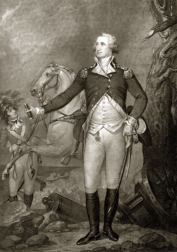 Pictures Of George Washington In The Revolutionary War. George Washington Overseeing